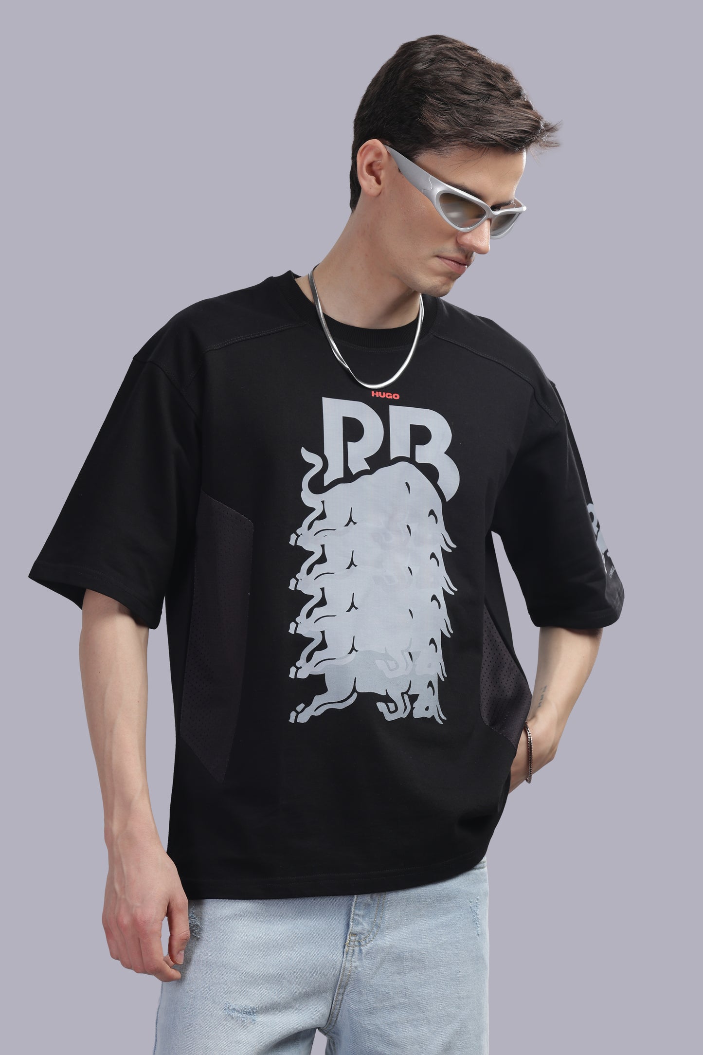HUGO RedBull Oversize Tshirt (Black)