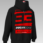 Ducati Corse x MM93 Graphic Oversized Hoodie