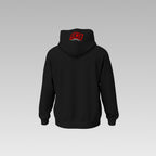Marc Marquez MM93 Black Hoodie – Red Ant Graphic MotoGP Sweatshirt