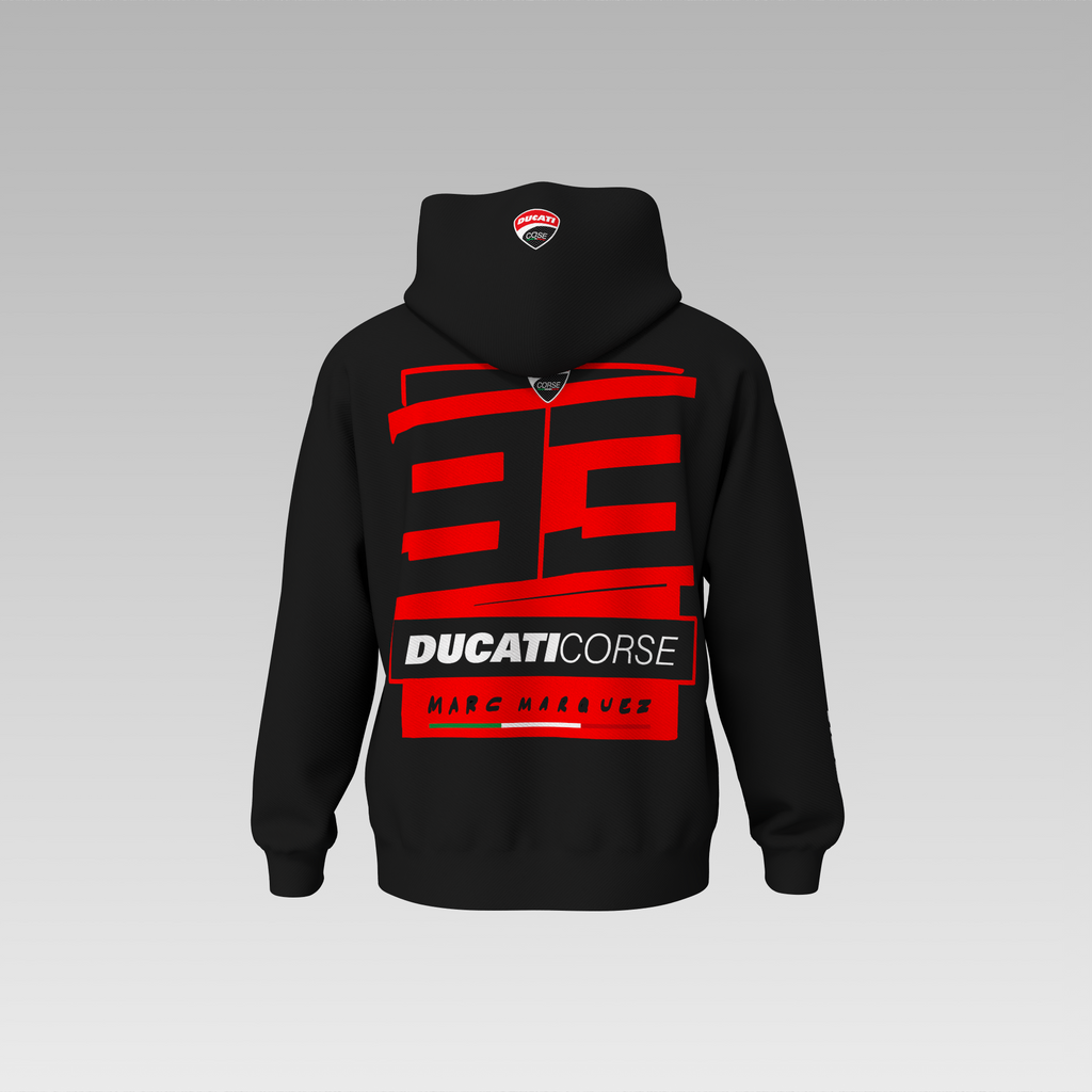 Ducati Corse x MM93 Graphic Oversized Hoodie