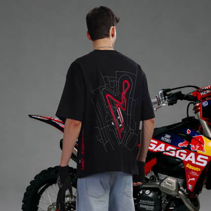 Buddh International Circuit Apex Over size Tee