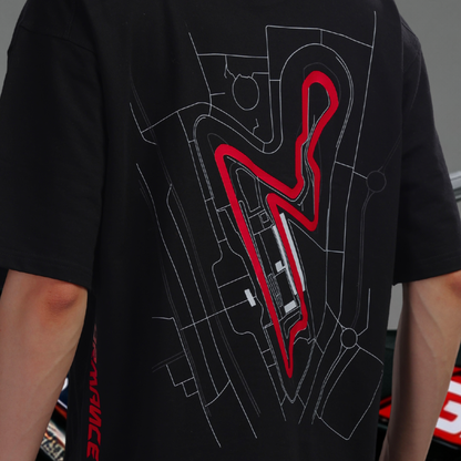 Buddh International Circuit Apex Over size Tee